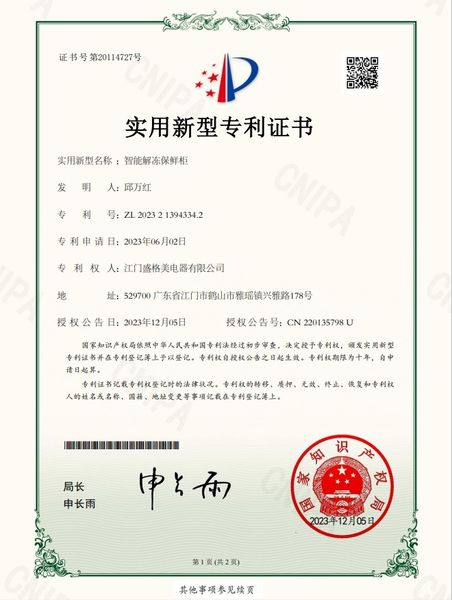 Jiangmen Shenggemei Electrical Appliance Co., Ltd 공장 생산 라인